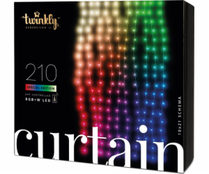 Twinkly Curtain Lyskade - RGBW - 210 l