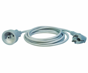 EMOS Predlžovací kábel 3x1mm 1zásuvka 7m biela
