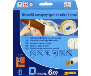 Těsnění do oken a dveří samolepící VOREL TO-76762 9x7,4mm...