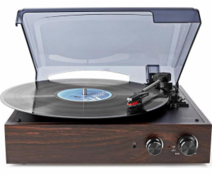 NEDIS gramofon/ 1x stereo RCA/ 18 W/ vestavěný (před) zes...