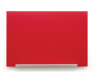 NOBO skleněná tabule Diamond glass 99,3x55,9 cm, red