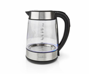NEDIS rychlovarná konvice KAWK320EGS/ objem 1,7 l/ otáčen...