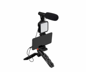 Doerr Vlogging Kit VL-5 Microphone videosvětlo pro SmartP...