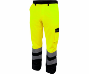 Bezpečnostní reflexní kalhoty Dedra velikost XL žlutá (BH...