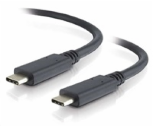 USB-C kabel ( USB 3.2 generation 2x2, 5A, 20Gbit/s ) čern...