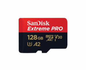 SanDisk micro SDXC karta 128GB Extreme PRO (200 MB/s Clas...