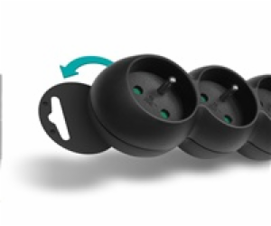 Connect IT prodlužovací kabel 230 V 5 zásuvek 2 m bez vyp...