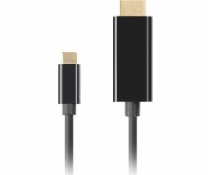 LANBERG Cable USB-C M ->HDMI M 1.8m 4K 60Hz black