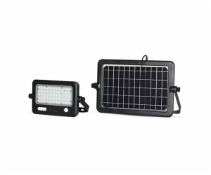 Solar LED projector V-TAC 10W USB Black IP65 VT-788-10 40...