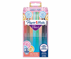 1x16 Paper Mate Felt Tip Pen Flair Candy Pop M