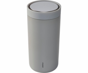 Stelton To Go Click Thermal Mug 0,4 l    soft light grey