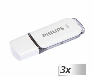 Philips USB 2.0 3-Pack      32GB Snow Edition Shadow Grey...