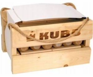Taktický Kubb v dřevěné krabici