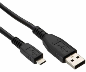 Kabel USB LAMA PLUS USB-A - microUSB 1.8 m Czarny