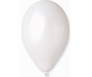 Gemar Metallic Balloons Pearl and White, GM110, 30 cm, 10...