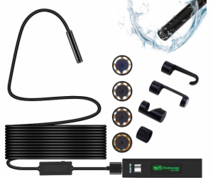Endoskop Xrec / Inspekční kamera / Wi-Fi USB 1200p 8 mm -...