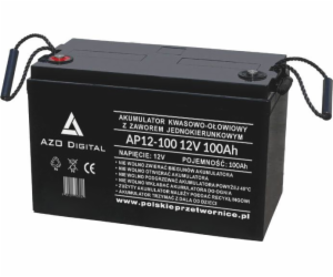 Maintenance-free VRLA AGM battery AZO Digital AP12-100 12...