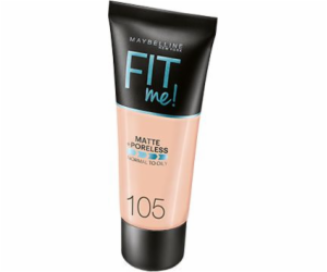 Maybelline Fit Me Liquid Foundation 105 Natural Ivory 30 ml