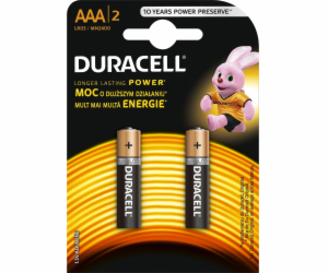 Duracell základní baterie AAA / R03 2ks.