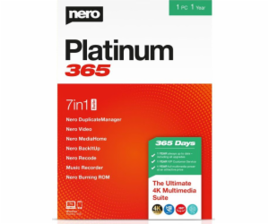 Nero Nero Platinum 365 - software (roční licence)