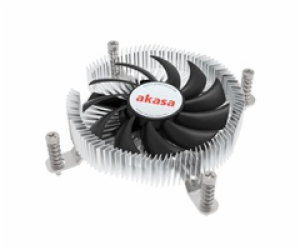 AKASA chladič CPU Extra Secure Ultra-Low Profile Aluminiu...