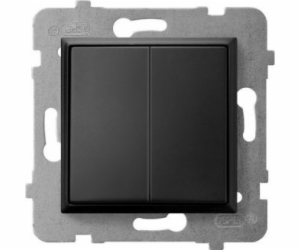 Ospel Aria černá metalíza (LP-3U/m/33) Schodišťový spínač