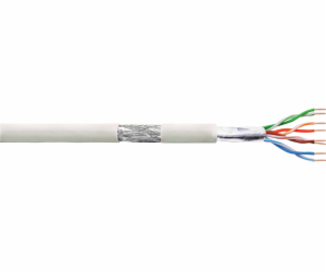 Instalační kabel LogiLink SF/UTP, CAT5E, 100 m, bílá (CPV...