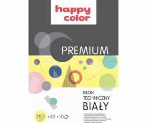 Happy Color Technical Block Premium A3 10k White 250G