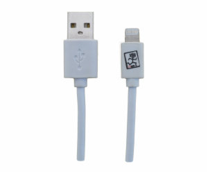 2go USB Ladekabel - Weiss - 100 cm Für Apple Lightning