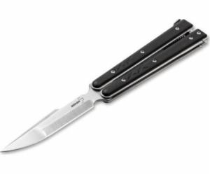 Booker Booker plus Balisong Tactive Knife, Small Black Un...