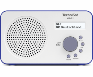 Technisat Viola 2 Radio, bílá a modrá