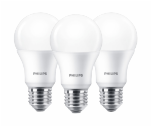 Philips LED Lamp E27 3-Pack 100W 2700K