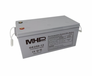 Baterie MHPower GE250-12 GEL, 12V/250Ah, T3-M8, Deep Cycle 