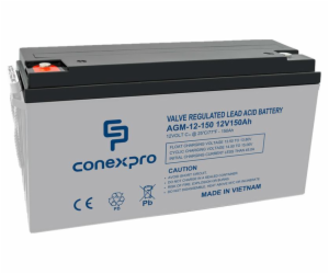 Baterie Conexpro AGM-12-150 VRLA AGM 12V/150Ah, T16 