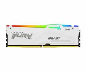 KINGSTON DIMM DDR5 32GB 6000MT/s CL36 FURY Beast Bílá RGB...