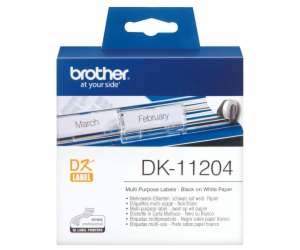 BROTHER DK-11204 Multi Purpose Labels  17x54mm (400 ks)