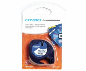 Dymo Letratag Band Plastova bila 12 mm x 4m