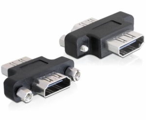 Adapter AV Delock HDMI - HDMI czarny (65313)