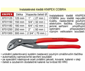 Knipex Siko kleště Cobra 180 mm 8701180