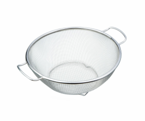 Cedník s rukojeťmi nerezová ocel 26 x 9,5 cm BH-7203