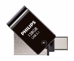 Philips 2 in 1 OTG         128GB USB 3.1 + USB C Midnight...