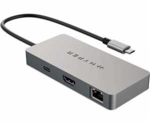 HyperDrive Koncentrator Hyper 5-Port USB-C HUB, 4K HDMI, ...
