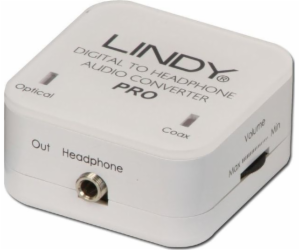 Lindy Lindy 70467 zesilovač sluchátka DAC digitální a analog