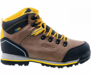 Dětské boty Elbrus TALER Mid WP Brown/Black/Corn 39