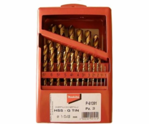Makita vrtačka MAKITA TYTAN HSS-G CINOVÝ VRTAČ SADA vrták...