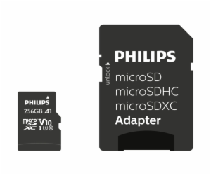 Philips MicroSDXC Card     256GB Class 10 UHS-I U1 incl. ...