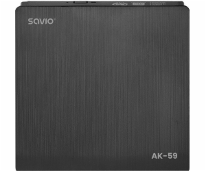 Externí štíhlé CD/DVD RW/RW, USB-C/USB-A, AK-59 Recorder