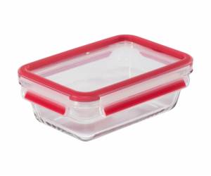 Emsa Clip&Close Glass Behälter Rechteckig 700 ml Glas