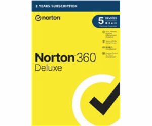 NORTON 360 DELUXE 50GB +VPN 1 uživatel pro 5 zařízení na ...