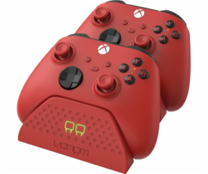 VENOM VS2879 Xbox Series S/X & One Red Twin Docking Stati...